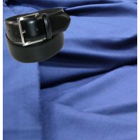Raymond- Greyish Blue Shinning Trouser Fabric Free Belt