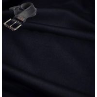 Raymond-Black Shinning Trouser Fabric Free belt
