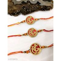 Fancy Mauli Thread Rakhis Combo 3