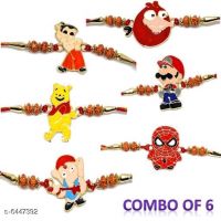 Special Offer 6 Bracelet Exclusive Kids Rakhi 