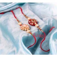 Beautiful Ethnic Alloy Rakhis Combo 2