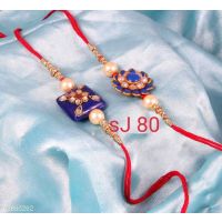 Ethnic Alloy Rakhis Combo 2