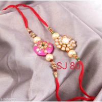 Beautiful Alloy Rakhis Combo 2