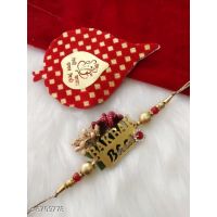 Graceful Thread Moti Rakhi