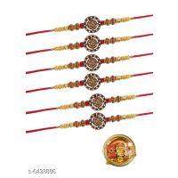 Multi Designer Metal  6 Rakhis