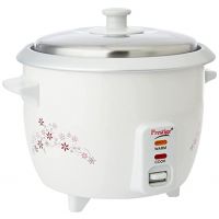 Prestige Delight PRWO - 1.0 Electric Rice Cooker  (1 L, White)