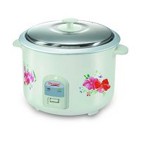 Prestige PRWO 2.8-2 Electric Rice Cooker with Steaming Feature  (2.8 L, White)