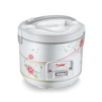 Prestige Delight 650 W PRCK 1.8 L Electric Rice Cooker with Steaming Feature  (1.8 L, White)
