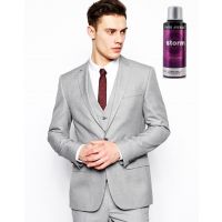 Raymond-Plain Slate Grey Suit Fabric Free Deo