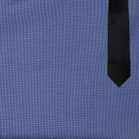 Raymond Men Poly Blended Shirting Fabric Blue Free Tie