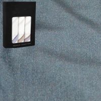 Raymond Men Poly Blended Trouser Fabric Grey Free Handkerchief