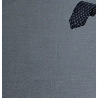 Raymond Men Poly Blended Shirting Fabric Grey Free Tie