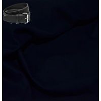 Raymond Black Poly Blended Trouser Fabric Free Belt
