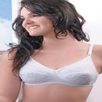 Elegant White Chicken Work Bra