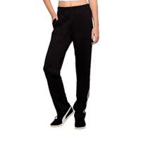 Town Girl Solid Black Track Pants
