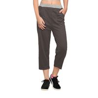 Town Girl Charcoal Track Pants