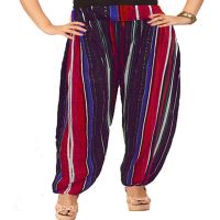 Sinoch Multi-Color Stripes Afghani Harem