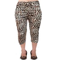 Animal Print Easy to Wear Capri