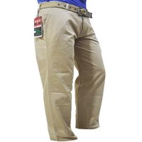 B&B-Formal Casual Straight Long Off White Pants-Trousers-Size-30-32-34