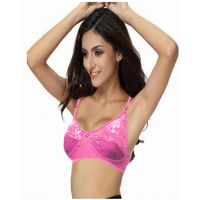 Pink Color Full busted Bra