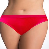 Comfort Red Cotton Hipster Panty