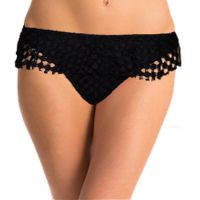 Fiesta Hot Sexy Black Frilly Swimwear Brief