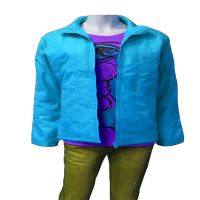 George Sky Blue Soft Light Weight Padded Jacket 