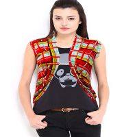 High Toned Multicolor Shrug -Size L-XL