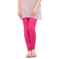 Pink Cotton Comfortable Leggings