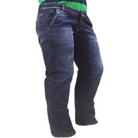  Lycra-Back Welt Pockets Blue Washed Jeans-Size-30-34