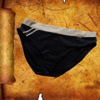 NCP Golden Waist Black High Seam Brief Size XL