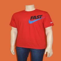 Nike-Plain Red T-Shirt