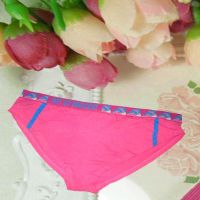 Not So Innocent Pink & Blue Cotton Panties
