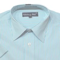 Notting Hill Sea Green and White Lining Shirt Size 38