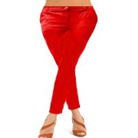 Plain Coral Non Denim Skinny Jegging Size-28,30,32