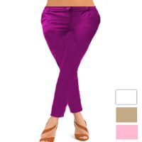 Plain Magenta Non Denim Skinny Jegging Size-28,30,32