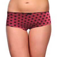Primark Dark Pink Floral Printed Hi-Cut Brief/Panties/Underwear 