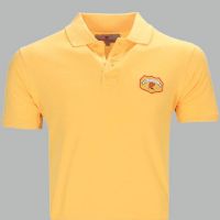 Rampwaq-Yellow Solid Polo Tshirt                      