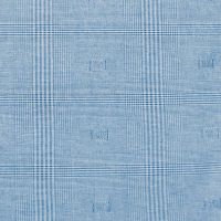 Raymond-Blue Big Block Print Polycotton Shirt Fabric