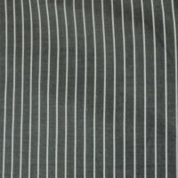 Raymond - White Stripe Black Shirting Fabric