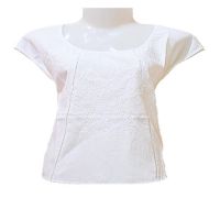 Simple Ben Sherman Embroidered Short Sleeves White Top-Size M