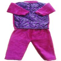 Snug Magenta Woolen Baby Suit Set