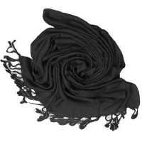 Stylish Black Color Scarf-Stole