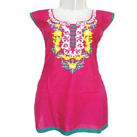 Trendy Magenta Kurti