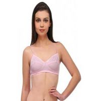 Value Pack Of Two Light Pink Transparent Straps Bra