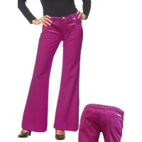 Versace-Flashy Pink Boot Cut Jeans