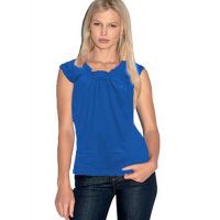 Violet - Fashionable Funky Blue Top 