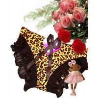 Modish Animal Print Bridal Brief 