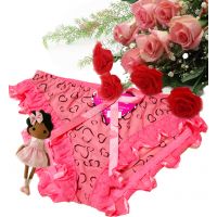 Scintillating Pink Colored Bridal Brief