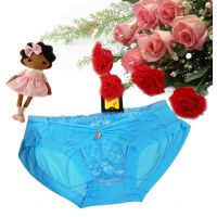 Stylish Light Pink Laced Bridal Brief